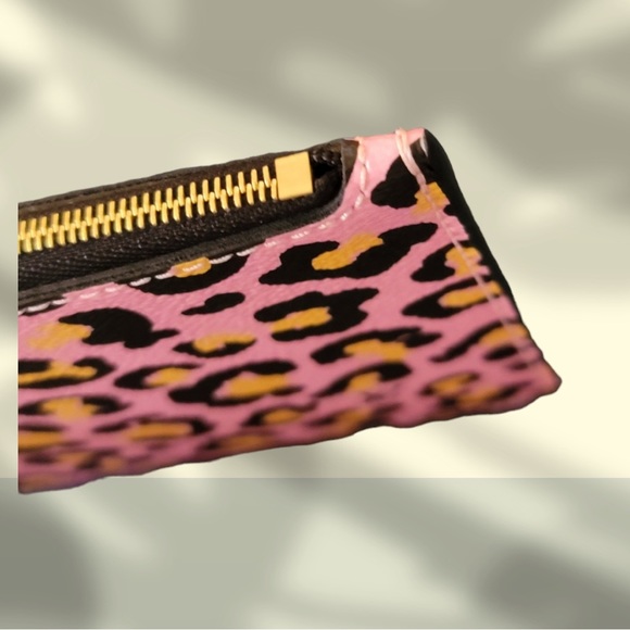 Louis Vuitton Pink Cheetah Wild at Heart Neverfull Pochette MM or GM Wristlet 18 - Picture 7 of 12